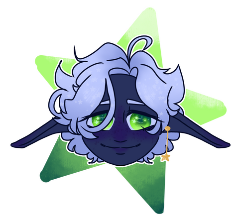 Simple Shading Head Simple Background