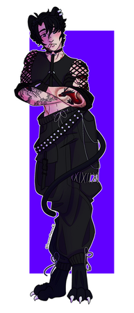 Full Body Full Render Simple BG